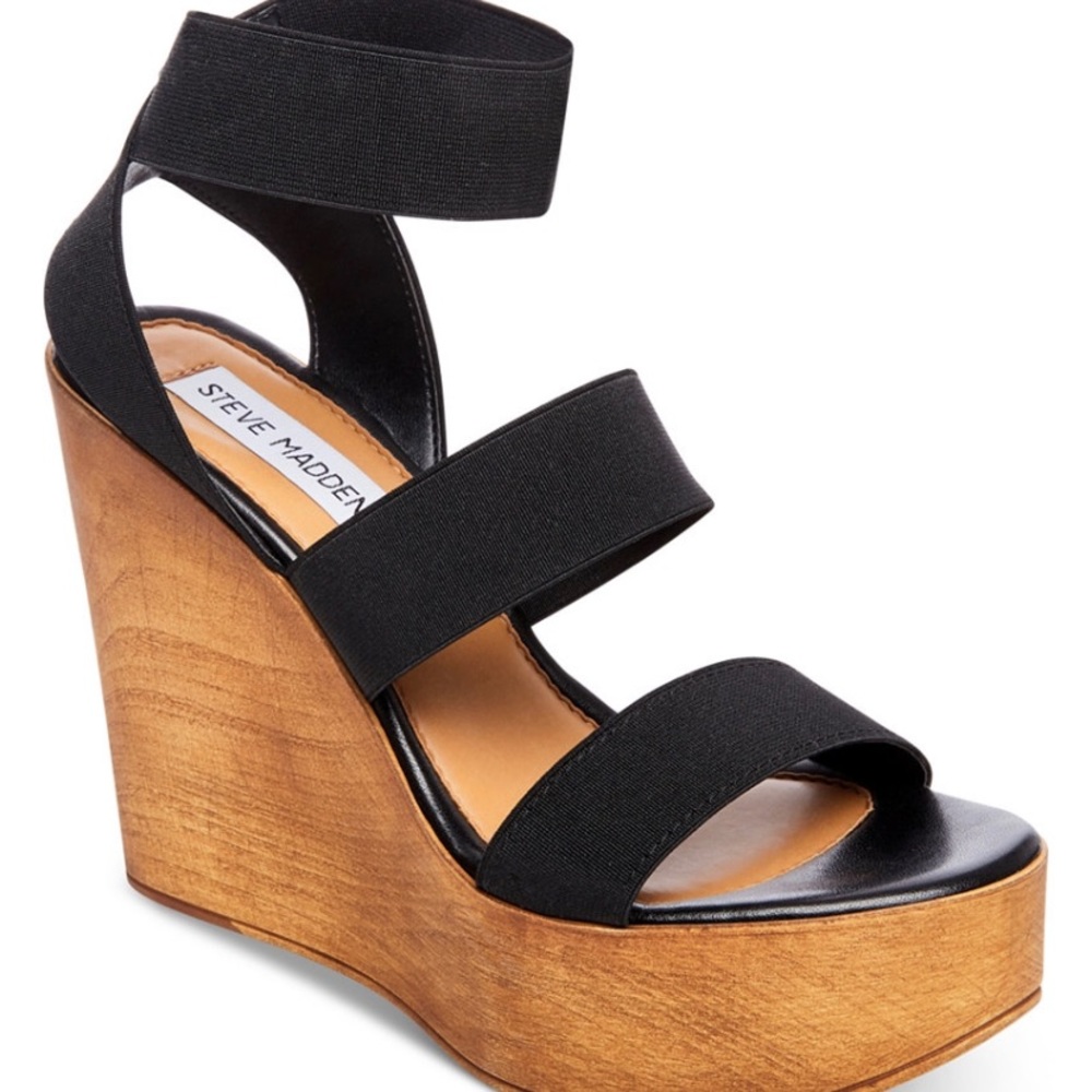 Steve Madden Blondy Platform Wedge Sandals